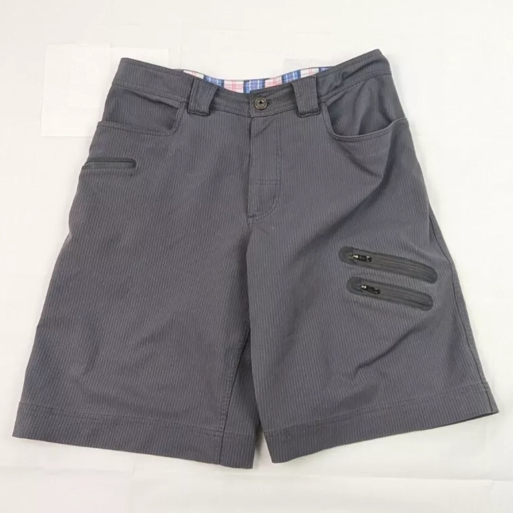 Lululemon Athletica Cadence Short 10" Gray Athletic Casual Hiking Shorts -  36